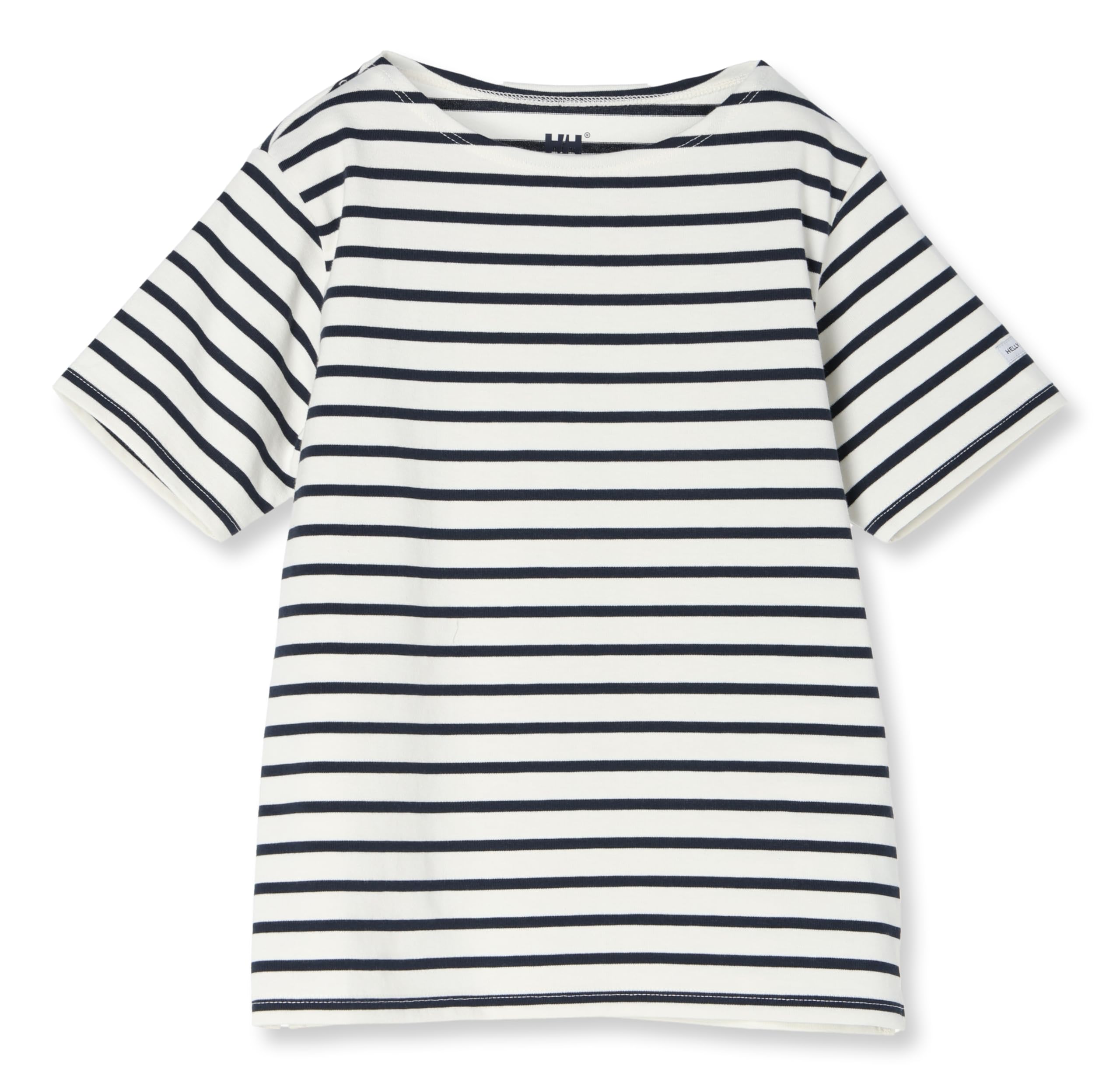 

Helly Hansen Short Sleeve Marine Border Size Size 150 Kids Tee, K, S/S, HH, Unisex, Off-White/Deep Navy, (HJ32405)