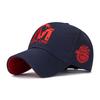 Embroidered M Wolf Baseball Cap Spring Casual Men's and Women's Sun Hat Youth Trendy and Versatile Hat