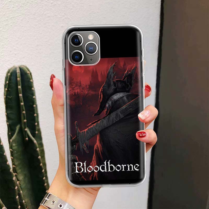 Bloodborne Spiel Für iPhone 17 Air 16 15 14 Plus 13 Mini 12 11 Pro Max Handyhülle 16E 7 Druck 8 SE Fundas Hülle Weiche Hülle 16 15