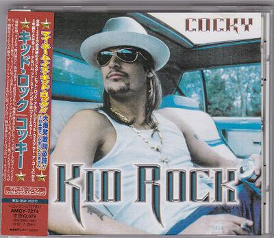 CD KID ROCK - Cocky AMCY7274 Lava 2001 Japan Obi Rap & Hip-Hop/R&B Begagnad