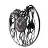 Galloping Horses Wall Art Interior Design Wall Clock Vinyl Record Clock Home Decor Mustang Wild Horse In The Wind Horse Gift