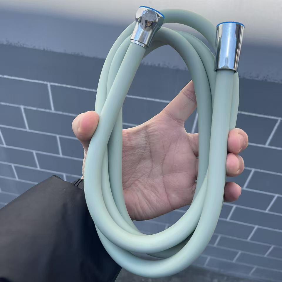 Universal Silicone Shower Hose - Bathroom Water Pipe & Rain Shower Head Accessory
