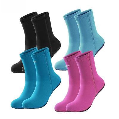 Calzini da Immersione Antiscivolo OUZO 3mm - Durevoli, Spessi, Caldi, per Nuoto Invernale, Surf, Attrezzatura da Snorkeling per Adulti