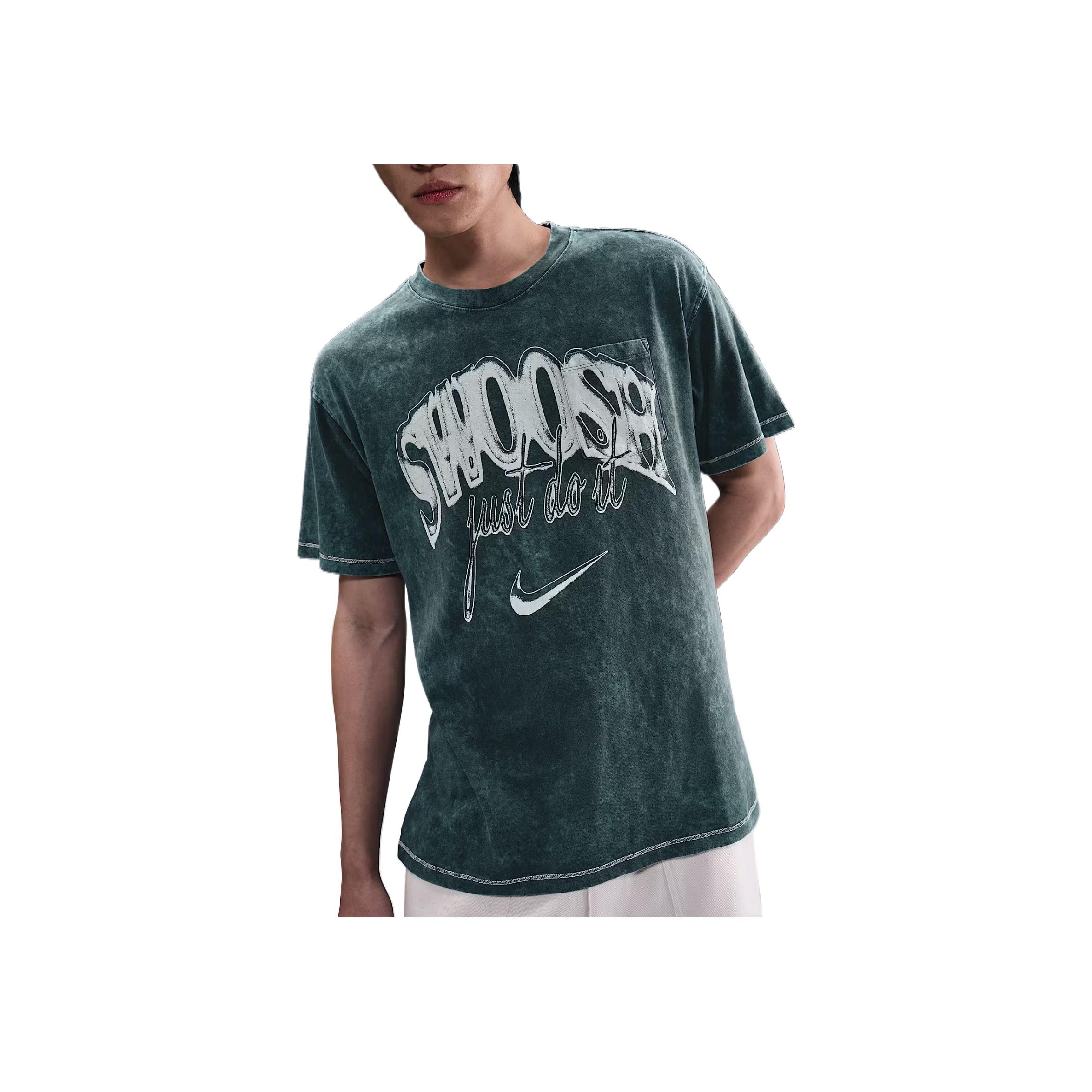 

Nike Max90 Модная повседневная футболка с коротким рукавом Мужские топы HQ9261-390 XXL