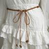 Bohemian Ethnic Style Women's Brown Waist Belt Accessory - Retro Vacation Dress Decoration