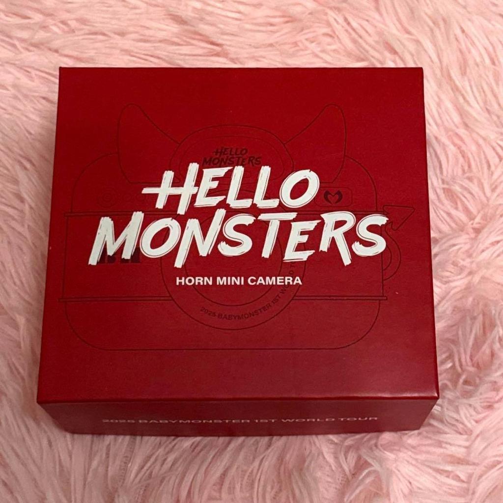 USED] BABYMONSTER HELLO Horn Mini Camera BABYMONSTER Korea