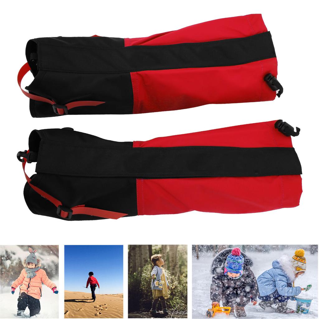 Children Desert SandProof Shoe Cover Legging Gaiters Boots Cover for Hiking Riding(Blue )