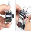Portable 4 Digit Number Handheld Counter Mini Mechanical Digital Manual Counting