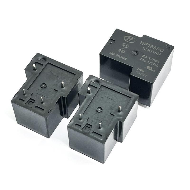Hongfa Relay HF165FD/12-HY1STF, 30A, 4-Pin, Normally Open