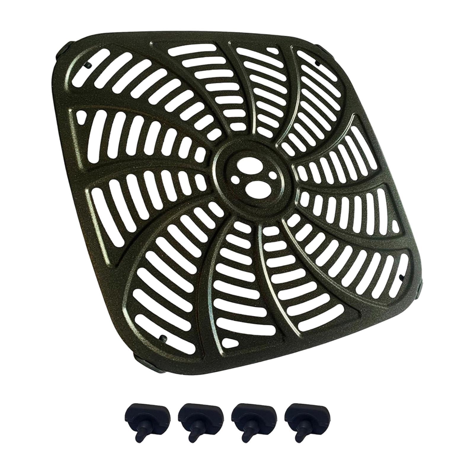 

Металлические вкладыши Антипригарные коврики для аэрофритюрниц Коврик для приготовления пищи Многофункциональная подкладка для аэрофритюрниц Тарелка для аэрофритюрниц Металлический поддон для аэрофритюрниц