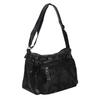 Lightweight Travel Multi-Layer Classic Shoulder Bag Soft Surface Vintage Crossbody Purse for Women