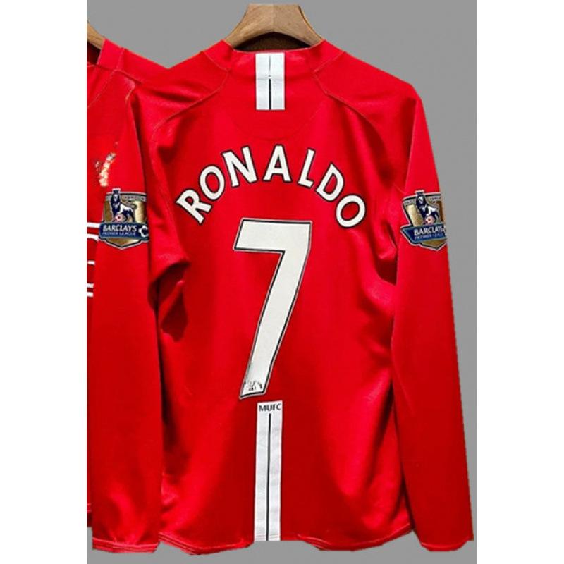 

Vintage jersey Kaka Beckham Lisbon AC Luo England Pade national team jersey long-sleeved football jersey S
