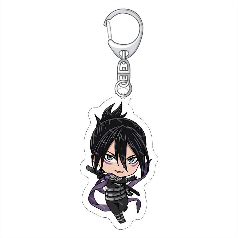 One-Punch Man Characters Acrylic Keychain: King, Saitama, Genos & Garou Charm