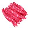 20pcs Heatless Hair Curler Soft Folding DIY Sponge Hair Styling Rollers for Sleeping Rose Red