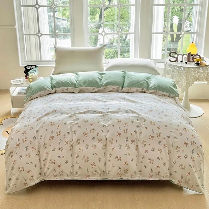 

Новый Стиль 12868 Полностью Хлопковый Свежий И Легкий Принтованный Односпальный Пододеяльник Приятный К Коже И Дышащий Пододеяльники И Постельное Белье 48x74 2 pillowcases