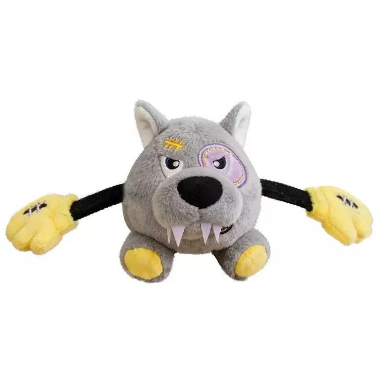 Dog Toy Plush Chewable Companion for Sleep with Sound Effect. Fun Gadget To Relieve Boredom. Doggy Pet Supplies.