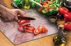 TAGLIERE IN VETRO 40x30 MARMO