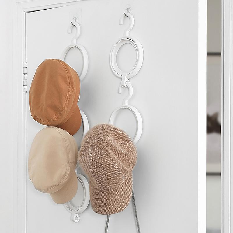 Kunststoff Hängender Perückenständer Tragbarer Perückenaufhänger für Mehrere Perücken Trockenständer