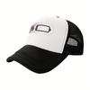Low Battery 1 Percent Graphic Trucker Hat Breathable Mesh Adjustable Snapback Casual Cap