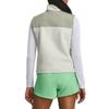 Under Armour Microfleece Maxx Color Block Outdoor Sports Vest Women vest Green 1379921-502