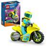 LEGO City Kaskadérská motorka <Cyber> 60358 Stavebnice Dárek Vozidlo Chlapci Dívky Věk 5 a více let