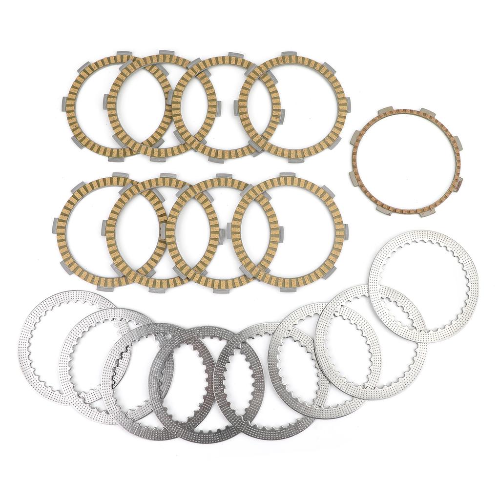 Kopplingssats Järnfriktionsplattor passar till Honda VFR400 VF500 Suzuki GSX400
