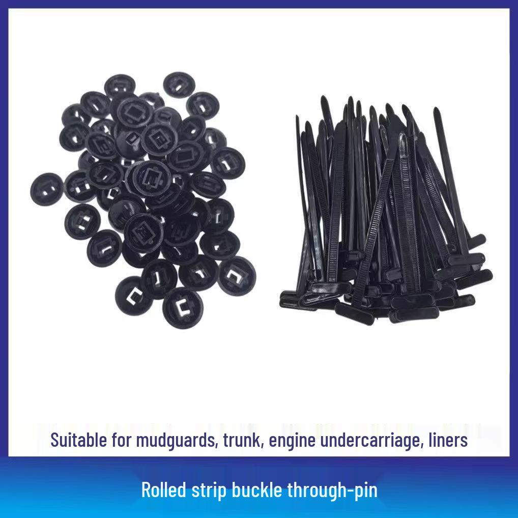 Multifunctional Nylon Cable Tie & Trunk Expansion Screw Set