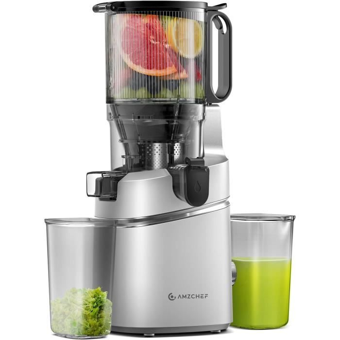 Extracteur de jus automatique - AMZCHEF - SJ-036 - 1,8L - 250W - Triple filtre