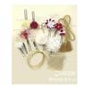 Doscpe 26-Piece Luxury Hair Accessory Set for Formal Occasions - Tsumami Zaiku, Sola Flower, Mizuhiki, Gold Leaf, Kimono, Hakama, Wedding,