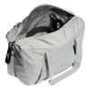 Adidas Polyester Handbag Travel Bag Unisex Miracle Silver IJ8378