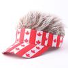 Flag Style Baseball Cap Fashion Star Maple Leaf Sun Hat Adjustable Breathable Streetwear