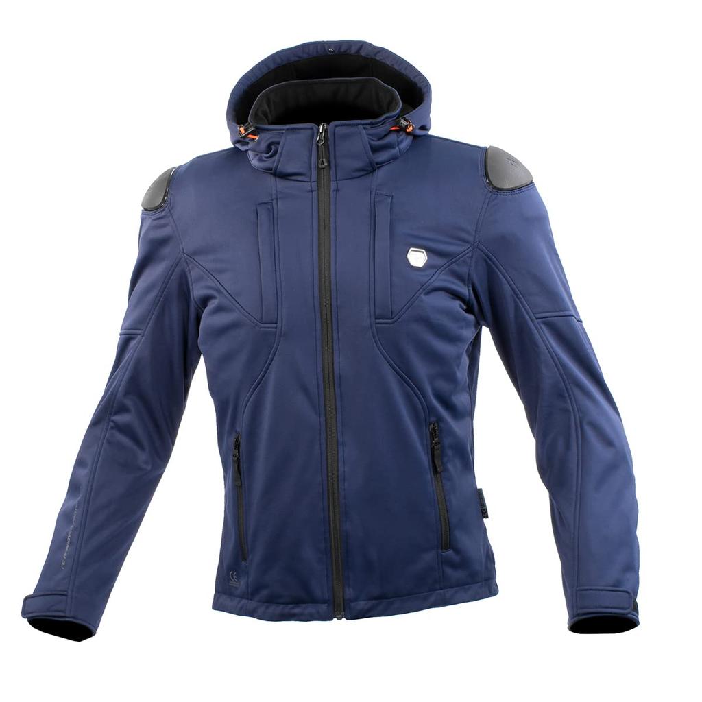 KOMINE High Protection Soft Shell System Parka for Motorcycles Navy 3XL JK-623
