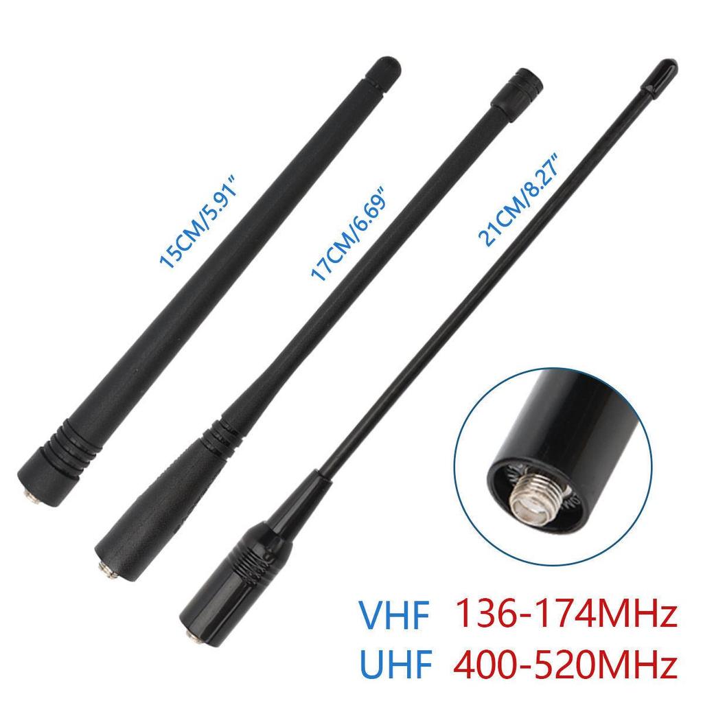 Baofeng UV Dualband SMA Buchse Kurzer Gewinn Handfunkgerät Intercom Antenne