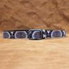 Genuine Leather Retro Owl Eyes Graffiti Print Belt - Vintage American, Japanese, Korean Style