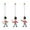 Retro Christmas Decoration Iron Pendant Christmas Tree Room Party Holiday Decorative Metal Home Ornaments Shoot Prop Key Lanyard