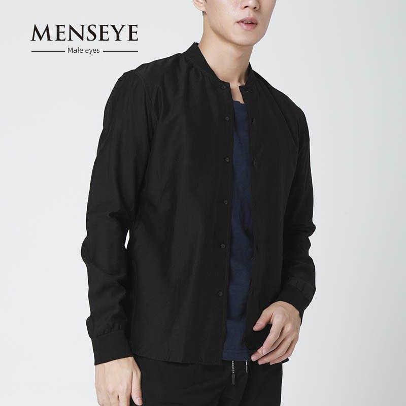 Menseye Youth Long Sleeves Outerwear Casual Top