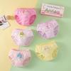 All-Cotton A-Grade Girls' Briefs: No-Wedgie Underwear for Small to Medium Children and Babies