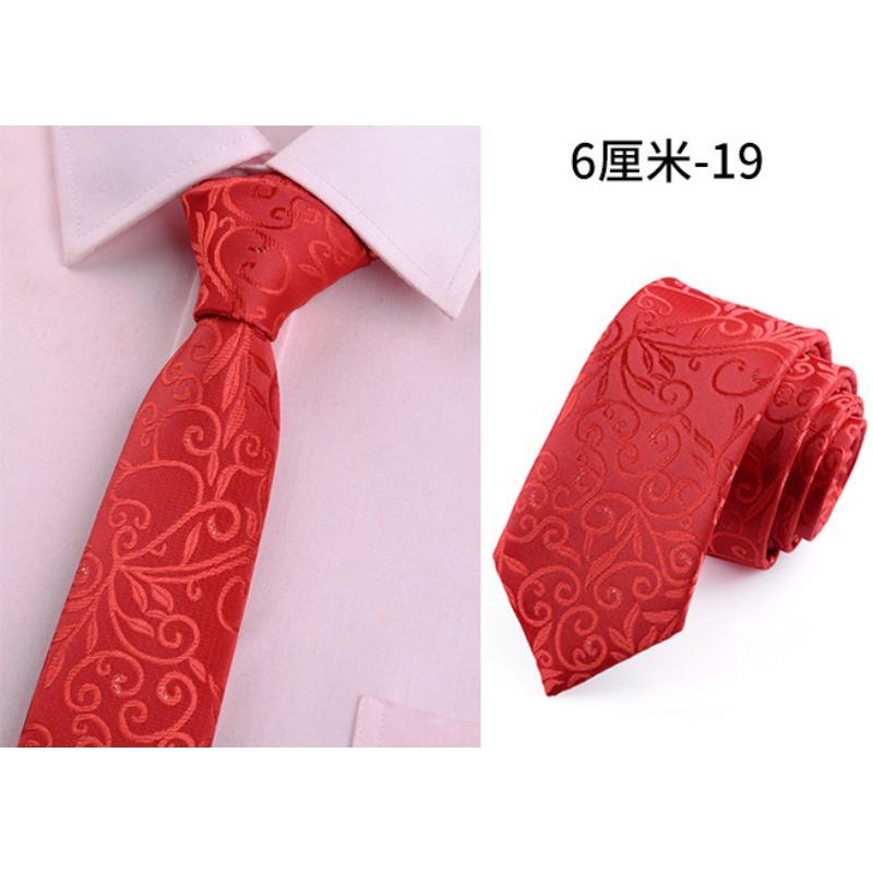 Men'S Business Accessories Tie Men'S Accessories Polyester 6 Cm Tie