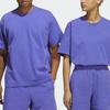 adidas Originals Men's Neuclassics Trefoil Logo Oversized T-Shirt Purple HF9948