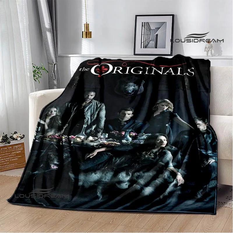Die Originale Klaus Mikaelson bedruckte Decken Warme Flanelldecken Weiche und bequeme Bettwäsche Geburtstagsgeschenk