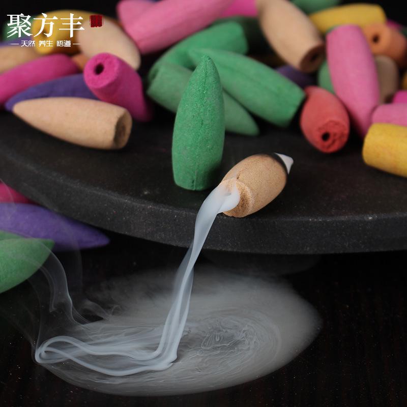 Spot factory direct sales reverse flow incense grains Buddha incense sandalwood incense colorful