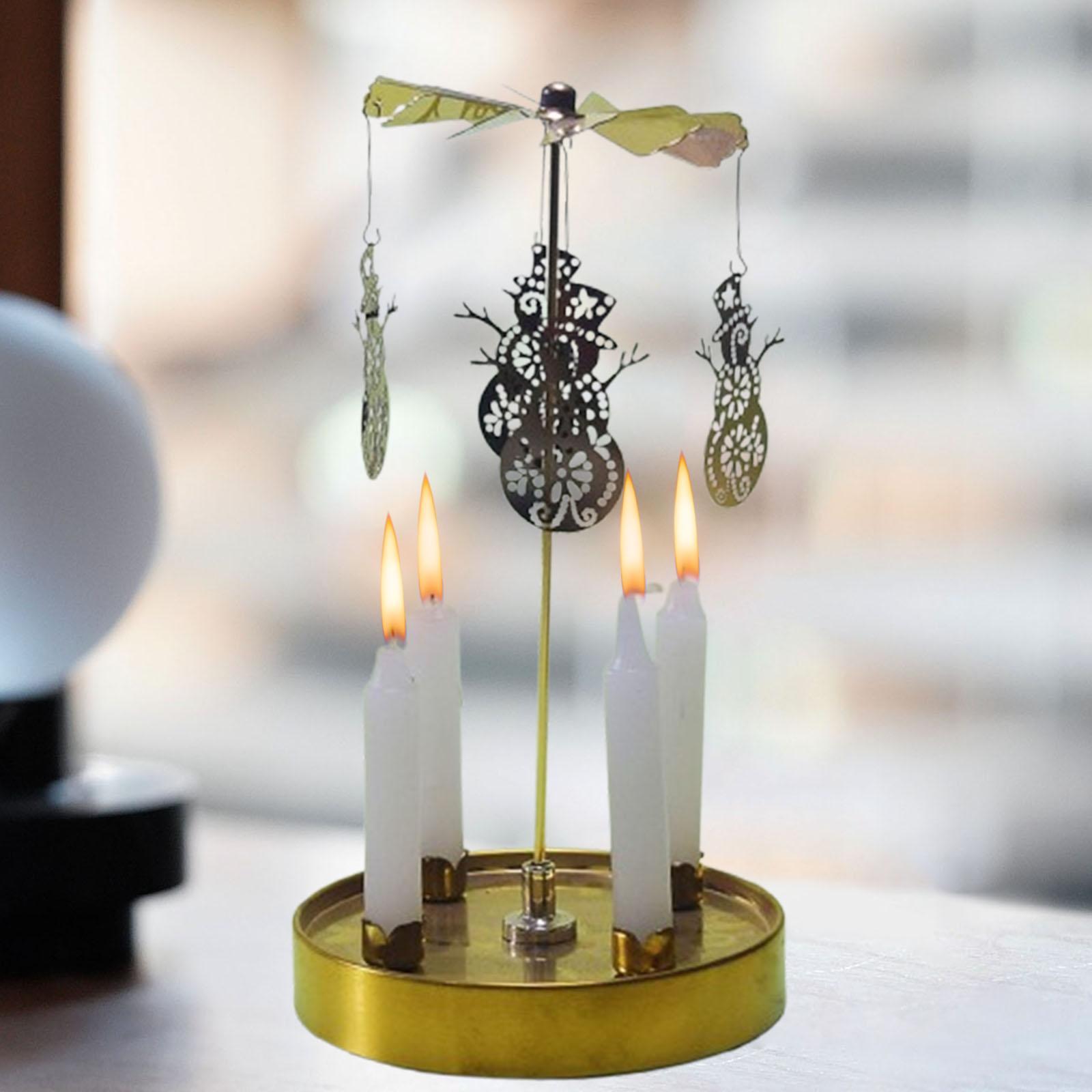 Вращающийся подсвечник вращающийся подсвечник для обеденного стола свадьба семья