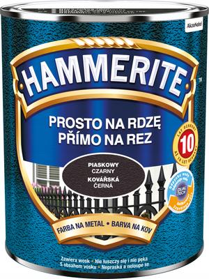 Hammerite Rust Paint - 0.7 - Sand Black - Quick Drying Up To 1 Pc