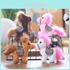 Pony Stuffed Animal Keychain Super Soft Short Plush 12in Gift For Kids Teens
