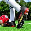 Men's Large-scale Football Shoes Long Nail Anti-slip and Wear-resistant TPR Artificial Corthop Outdoor Children's Football Shoes