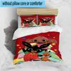 3PCS Bunny And Friends Adventure 3pcs Bedding,Including 3PCS Duvet Cover And 2pcs Pillowcases Perfect for Christmas,Ideal for Bedroom, Dormitory