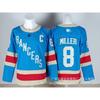 NHL New York Rangers Ice Hockey Practice Jersey Adult Unisex Training Uniform With Embroidered Team