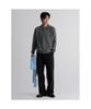 8Seconds [Everyday Slacks] Fleece-Lined Semi-Wide Fit Slacks - Black
