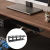 Desk Wire Organizer Cable Rack Horizontal Wire Organizers Cable Manager Multifunctional Cord Organizer Wire Management Rack For