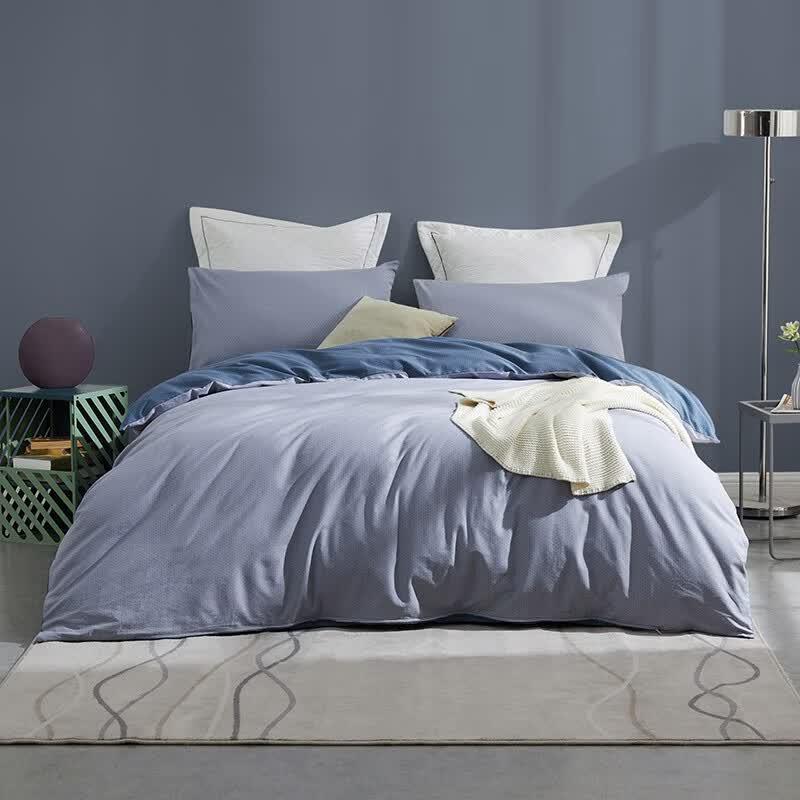 Luolai Norman/Luca Couple 99% Cotton 4-Piece Bedding Set